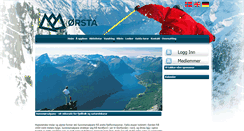 Desktop Screenshot of orstainfo.no